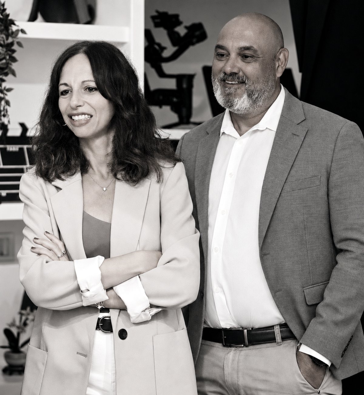 Federic de Gracia y Flor Aparicio, socios de Enequip